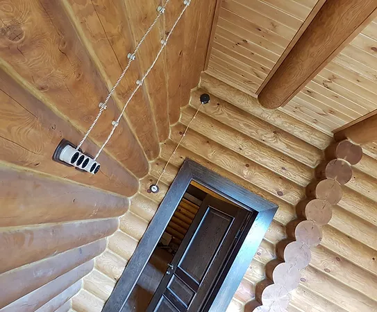 Ретро-проводка в деревянном доме, правила подключения